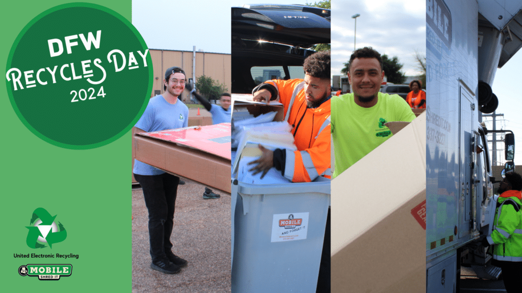 DFW Recycles Day: Free Electronic Recycling Event in 2024 - United ...